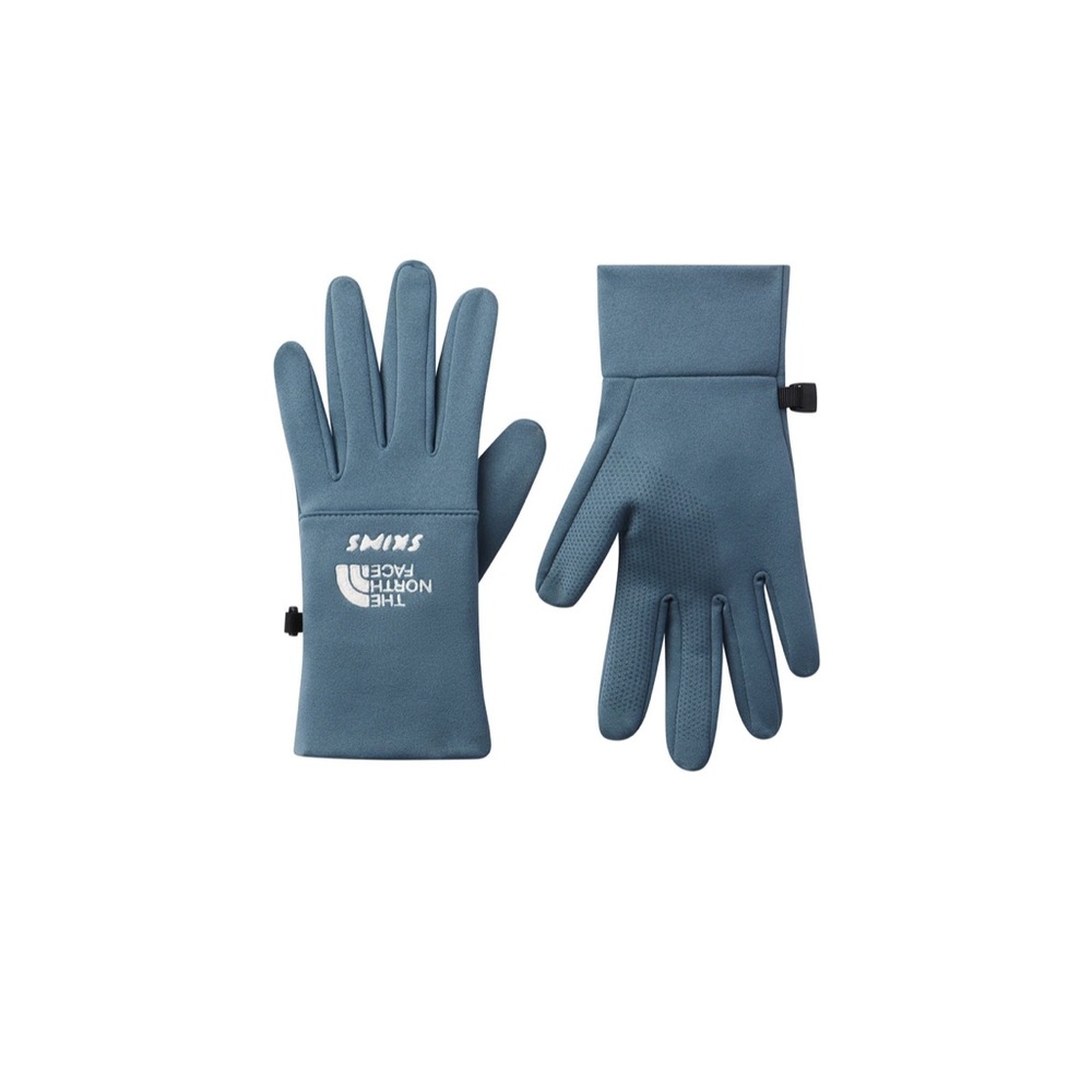 Skims x The North Face Kyanite Blue Gloves